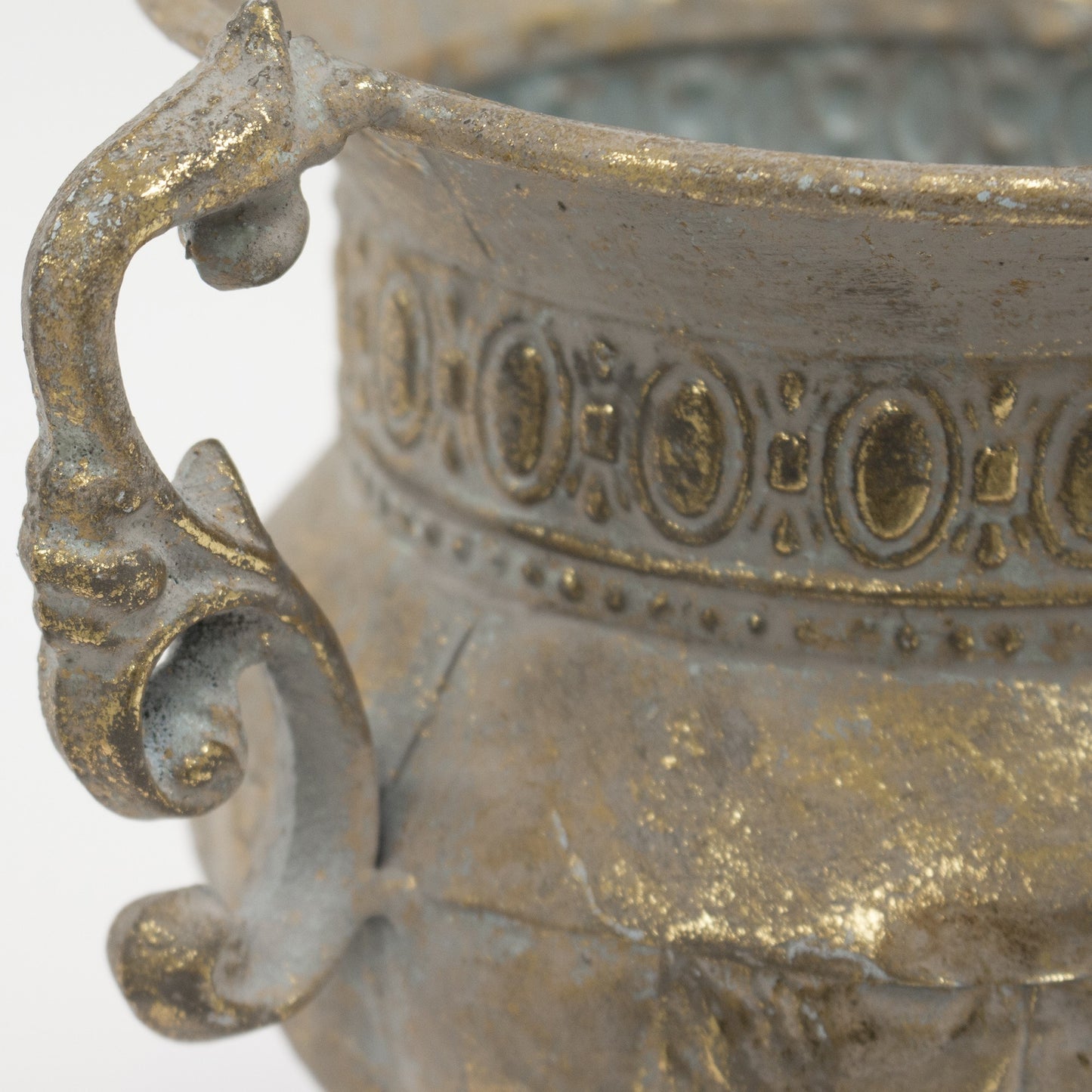 Osłonka Metalowa Złota 21x16cm