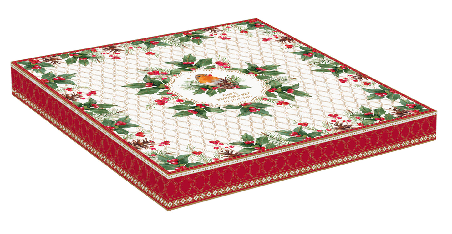 Patera Świąteczna 32cm + Łopatka