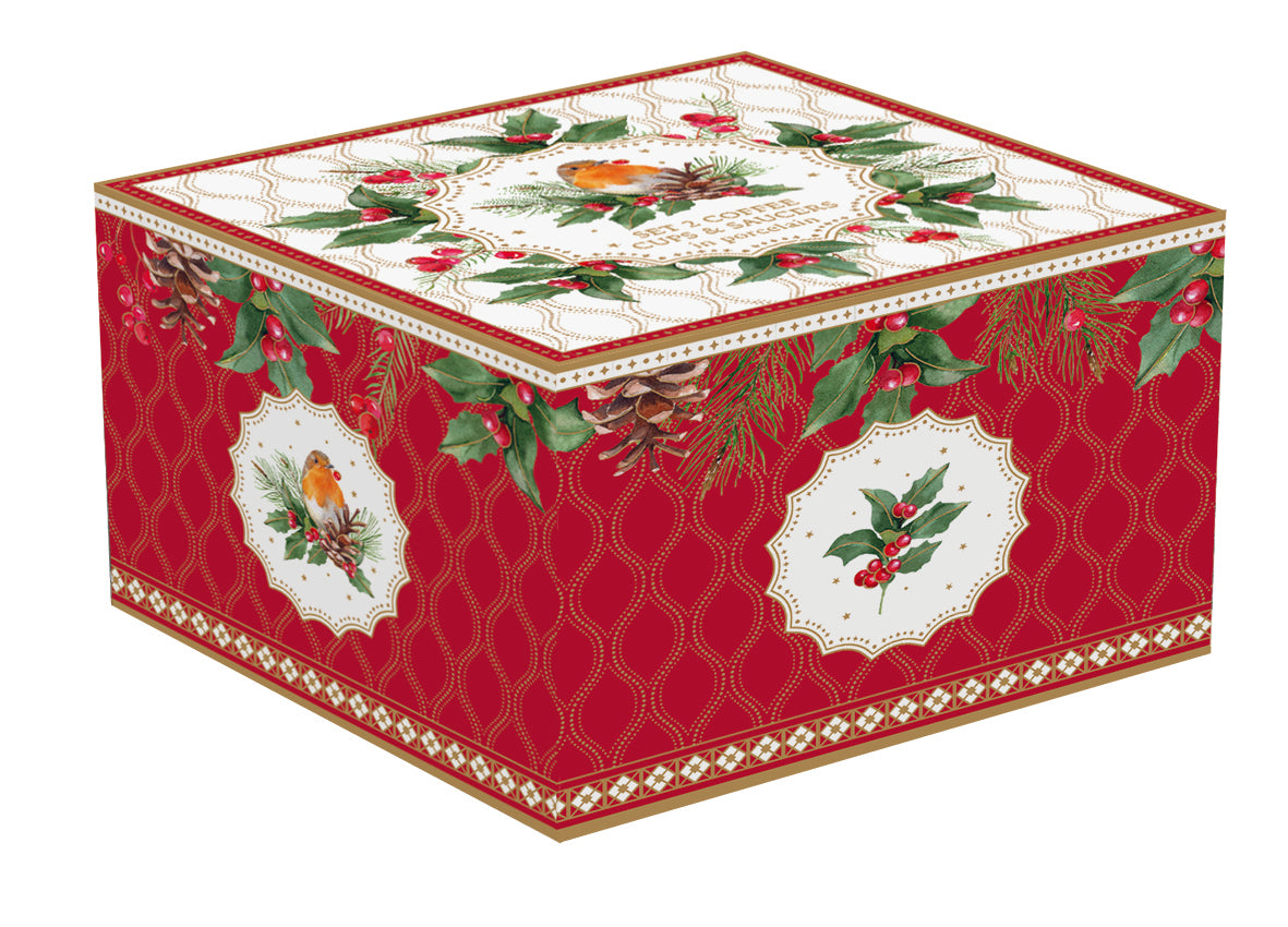 Filiżanka Świąteczna ze Spodkiem 80ml/ 2 szt.