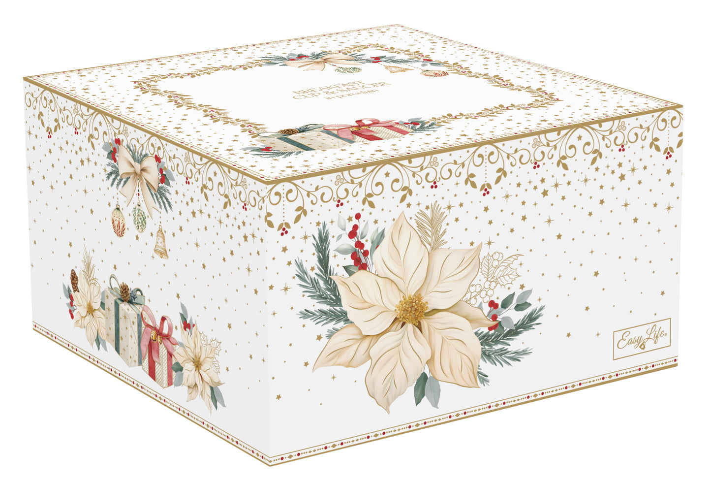 Filiżanka Świąteczna ze Spodkiem 370ml