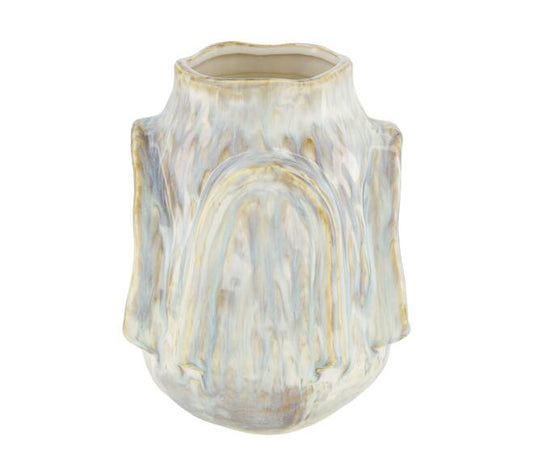 Wazon Ceramiczny 23cm Kremowy