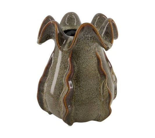 Wazon Ceramiczny 28cm Brązowy
