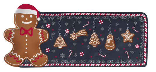 Patera Porcelanowa Świąteczna 36x16cm