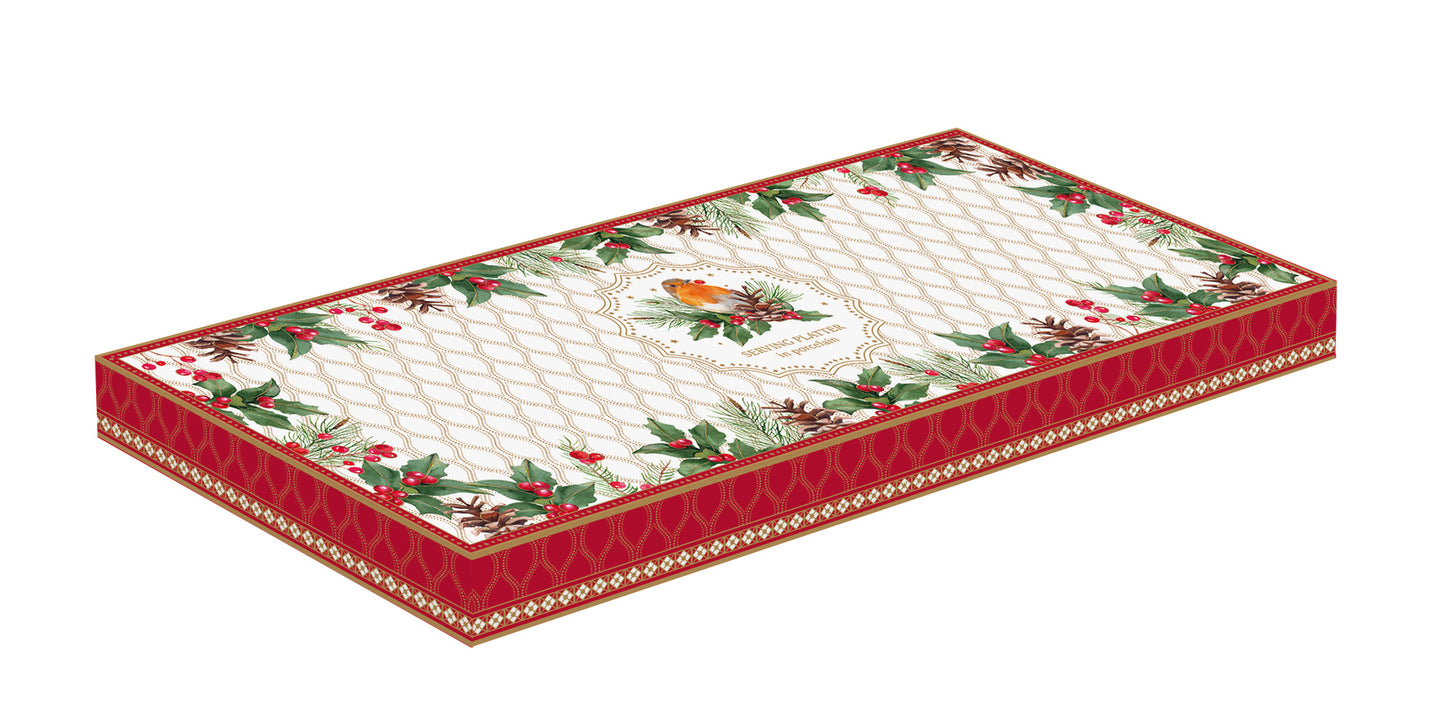 Patera Porcelanowa Świąteczna 37x14cm