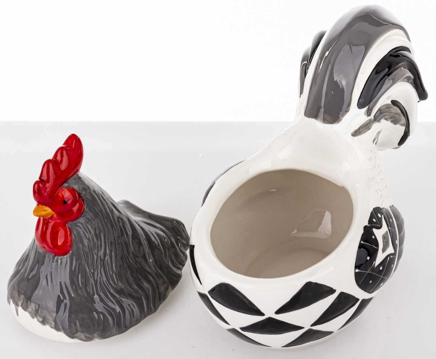 Pojemnik Dekoracyjny Ceramiczny Kogut 26cm