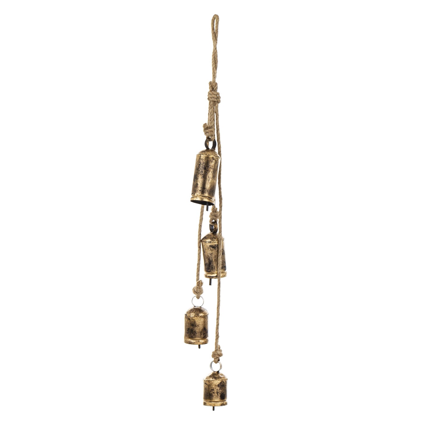 Dzwonki Wiszące 72cm Złote