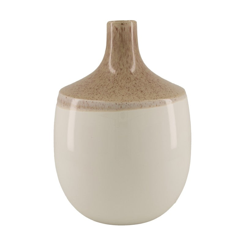 Wazon Ceramiczny Beżowy 29cm