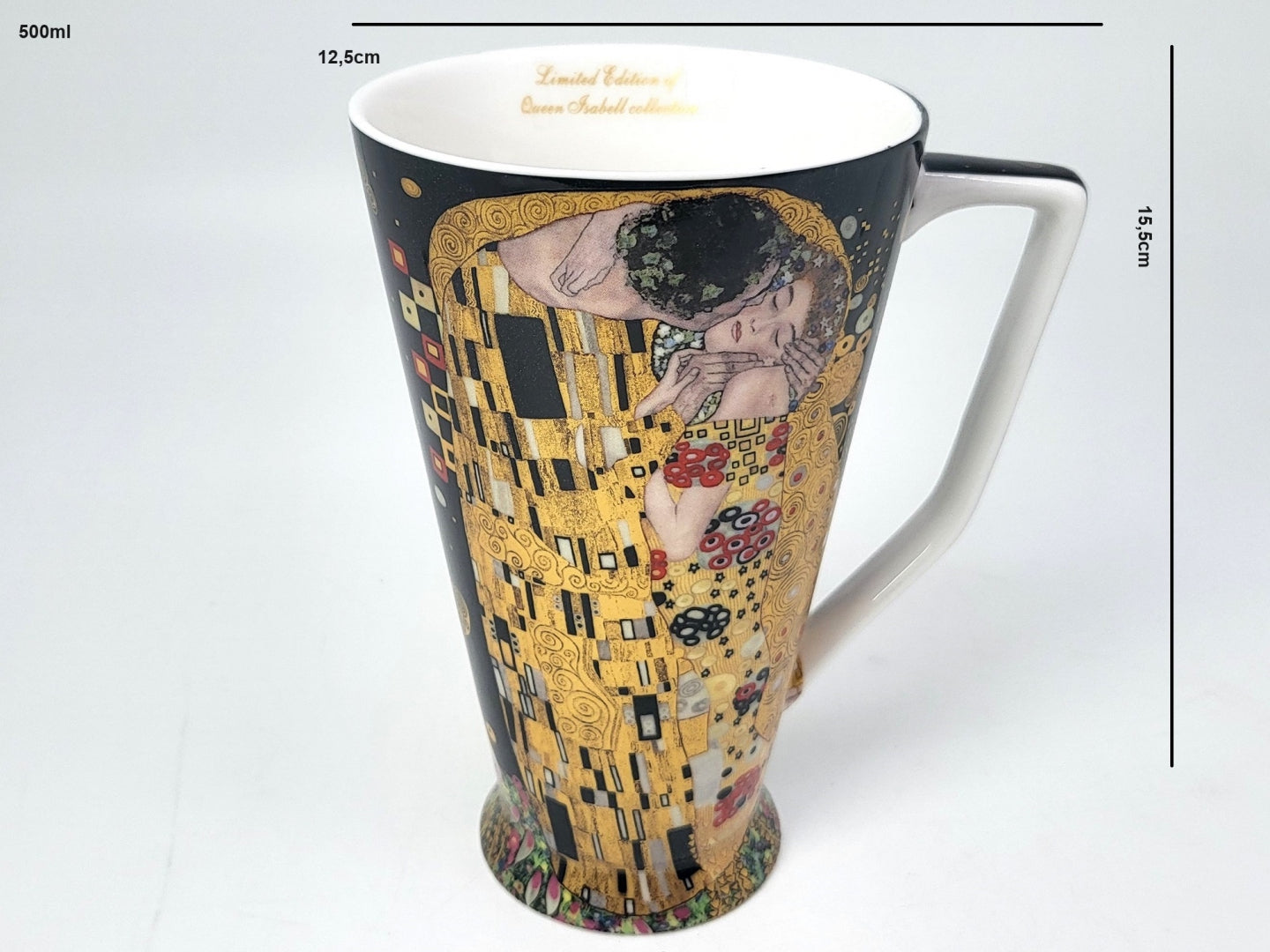 Kubek 500ml "Pocałunek" Gustav Klimt