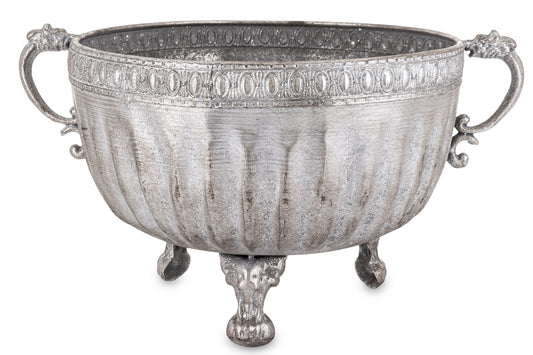 Osłonka Metalowa Srebrna 30cm