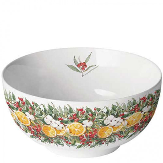 Miska Porcelanowa 14cm Pomarańcze