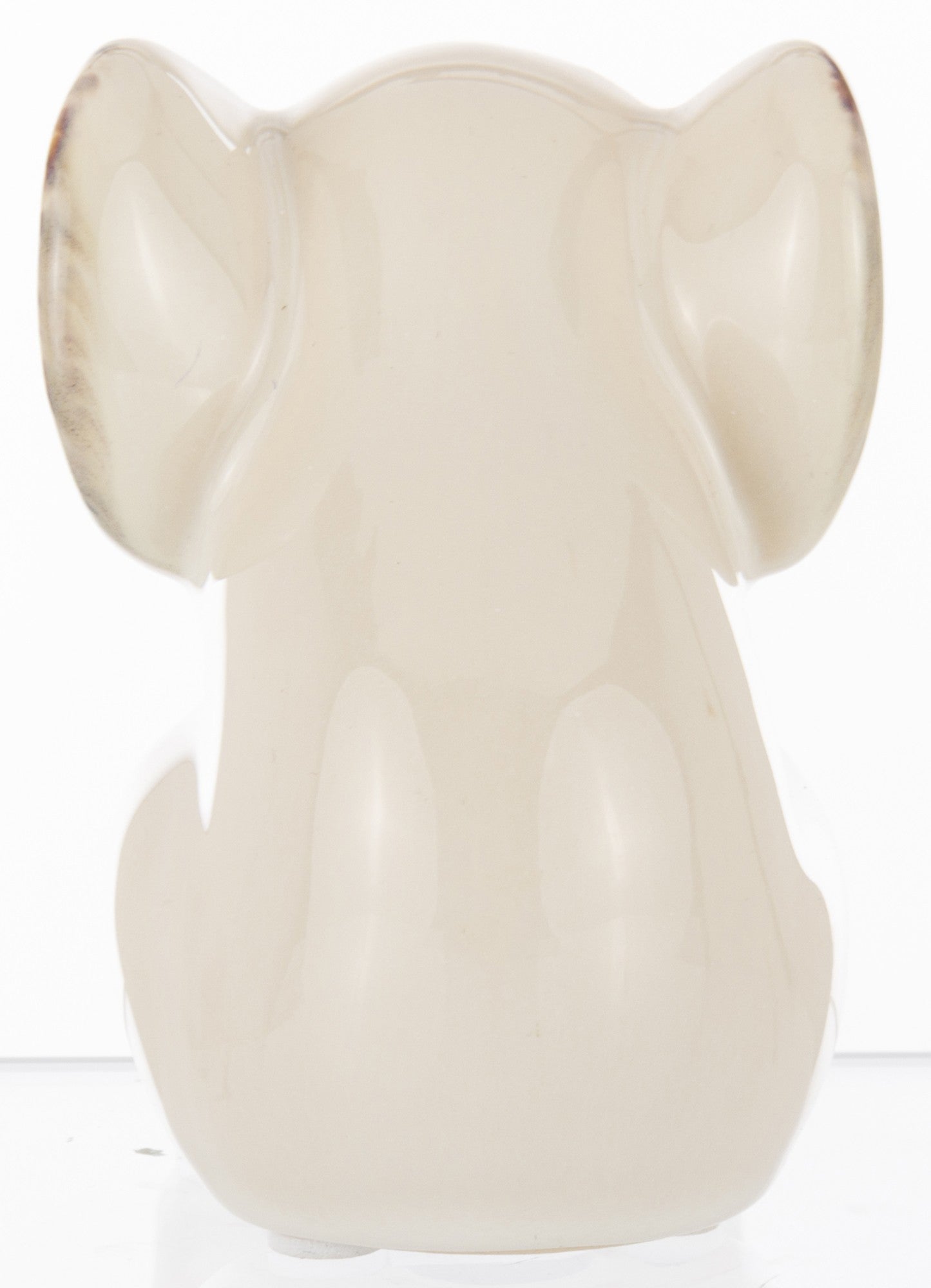 Figurka Ceramiczna Słoń Beżowy 12cm