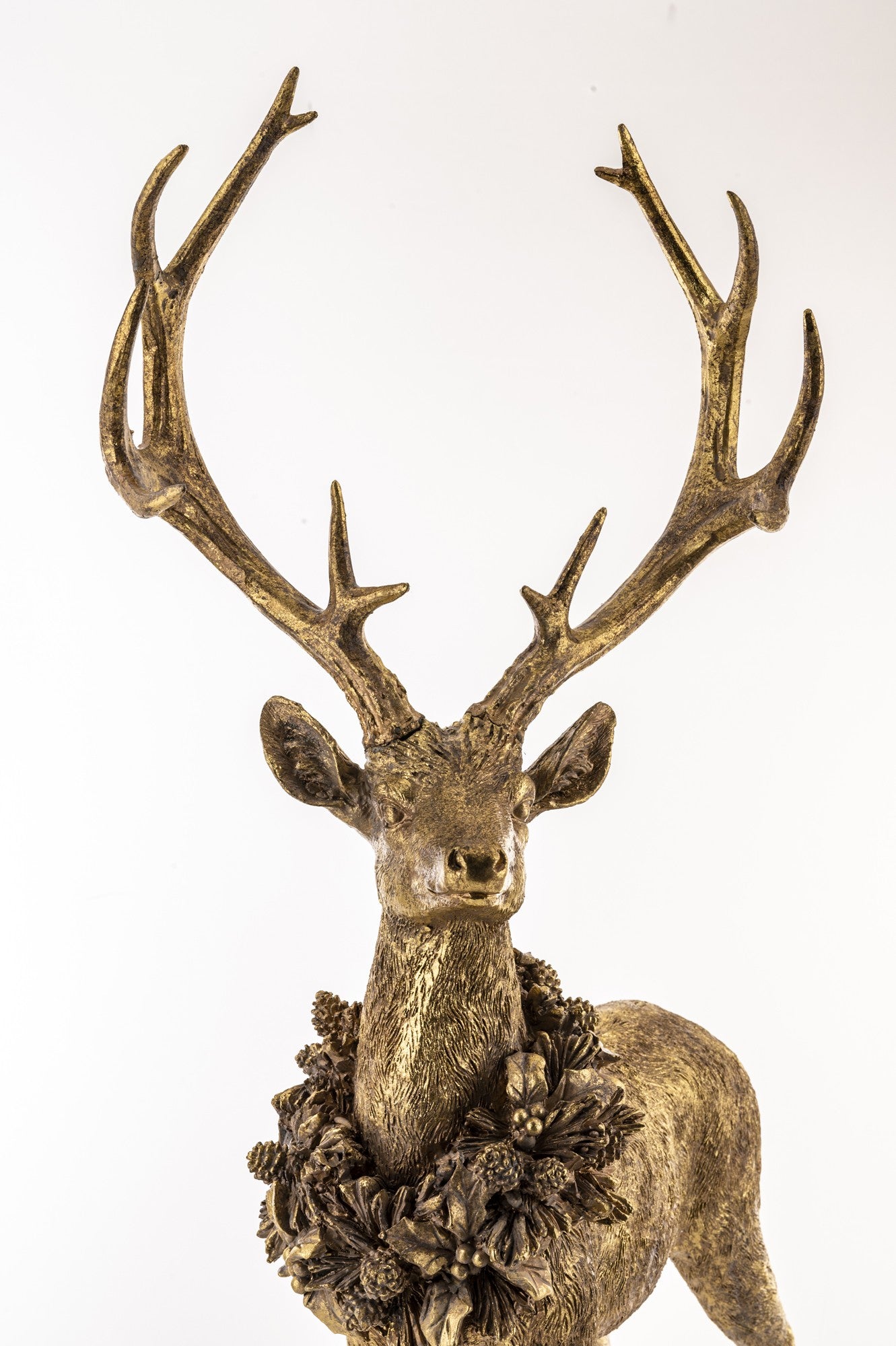 Figurka Jeleń 72cm Złota