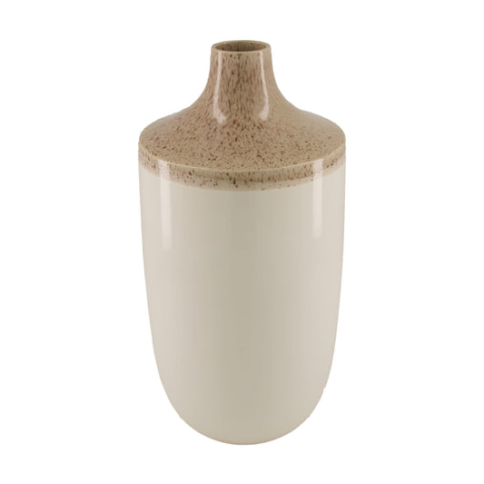 Wazon Ceramiczny Beżowy 36cm