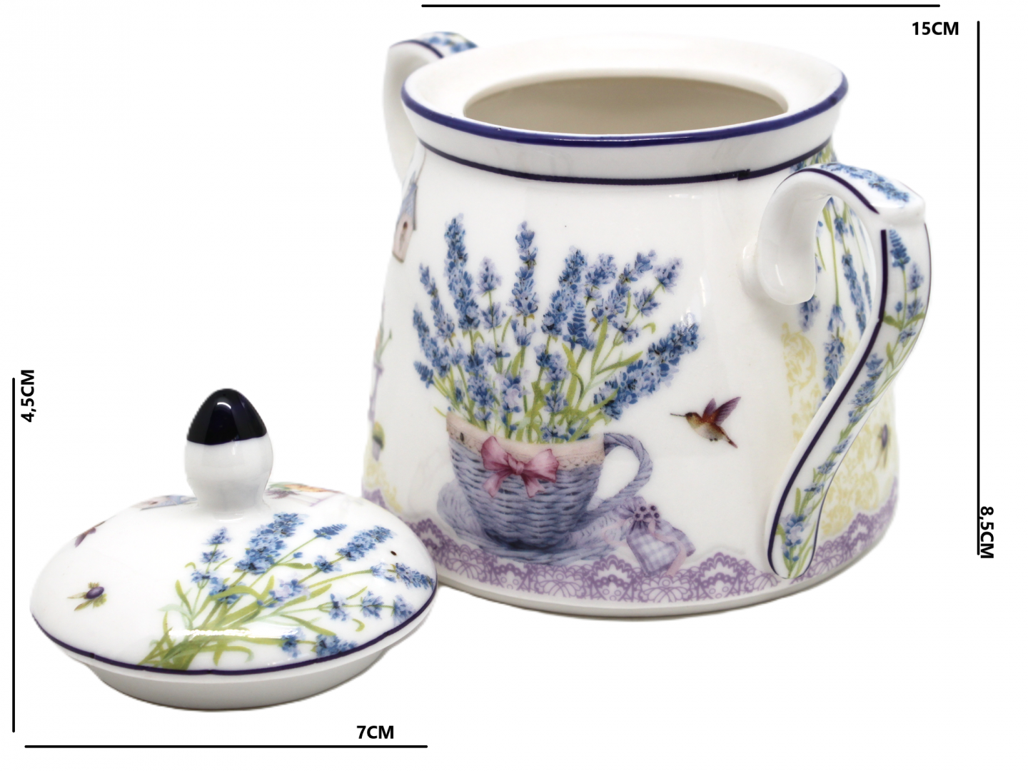 Cukiernica Porcelanowa Lawenda
