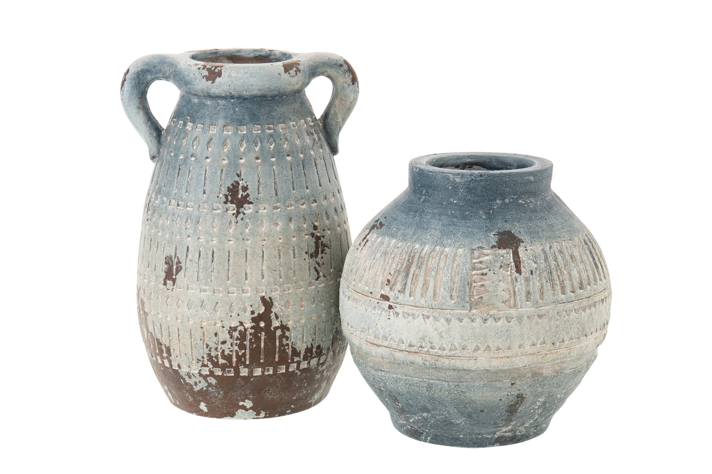 Wazon Niebiesko-Biały 31cm