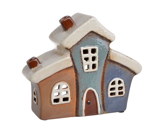 Domek Ceramiczny - Lampion Na Tealighty