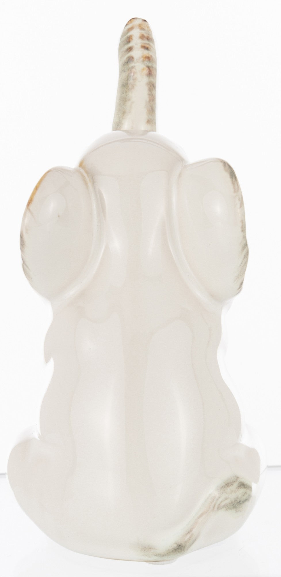 Figurka Ceramiczna Słoń Beżowy 19cm