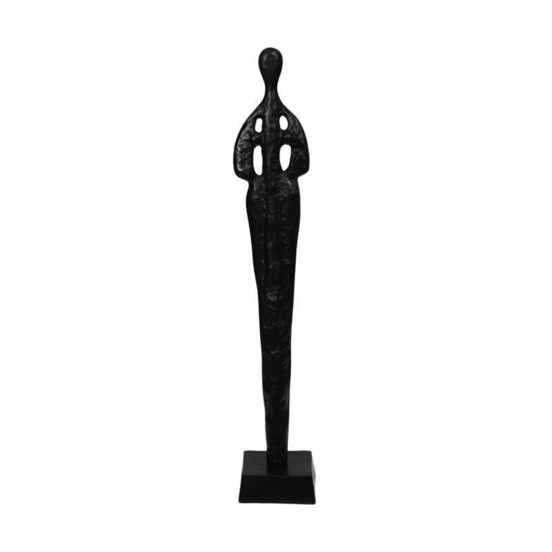 Figurka Aluminiowa Czarna 76cm