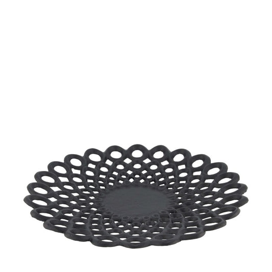 Patera Czarna Aluminiowa 31cm