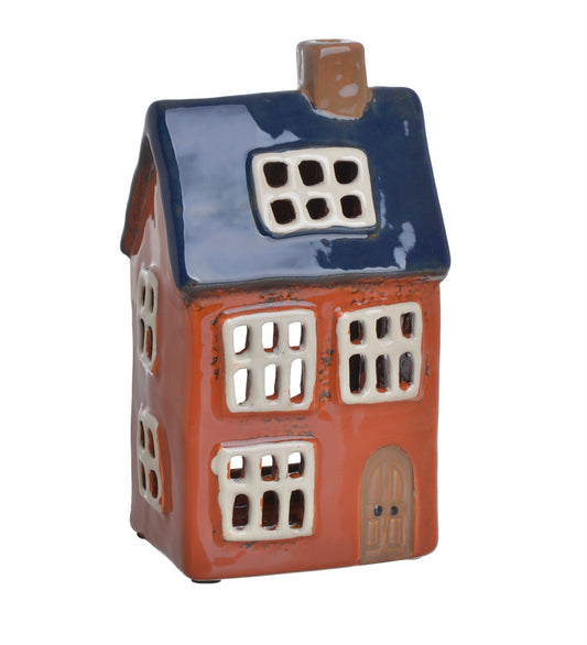 Domek Ceramiczny - Lampion Na Tealighty