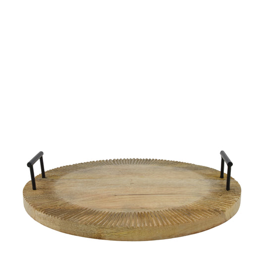 Taca Dekoracyjna Drewniana 38cm