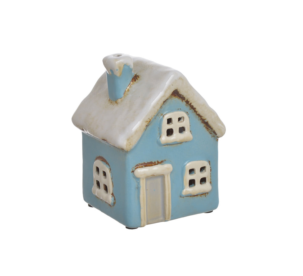 Domek Ceramiczny - Lampion na Tealighty