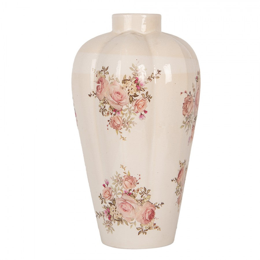 Wazon Ceramiczny 40cm Kwiaty