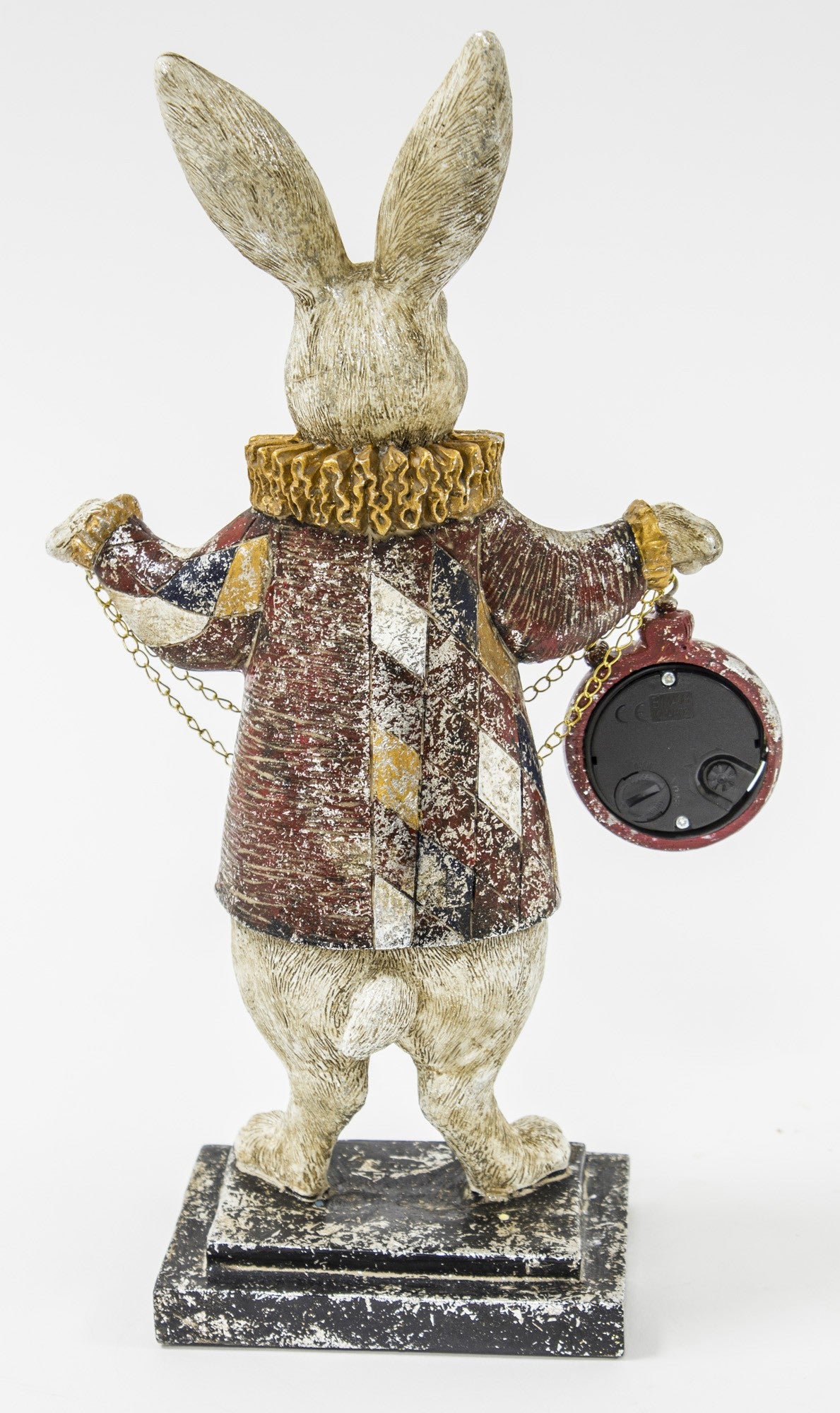 Figurka Królik Z Zegarkiem 30cm