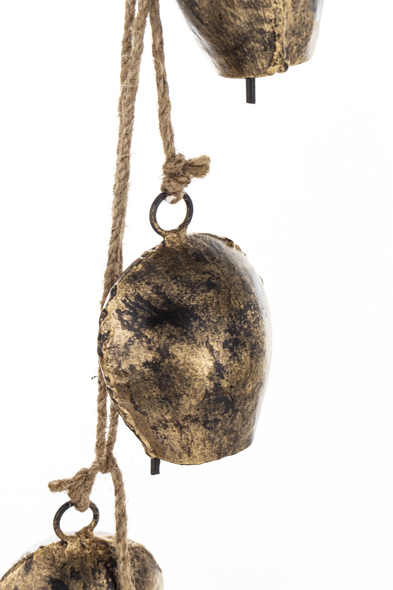 Dzwonki Wiszące 46cm Złote