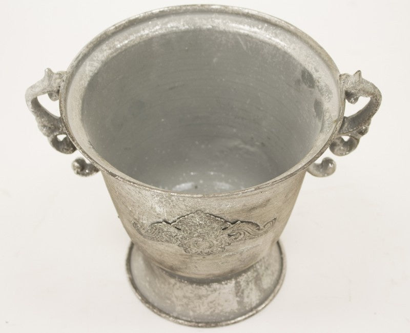 Osłonka Metalowa Srebrna 18x23cm