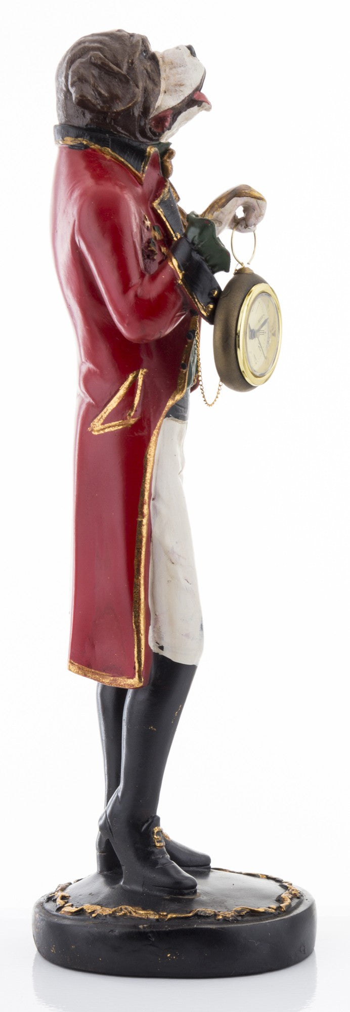 Figurka Pies Z Zegarkiem 44cm