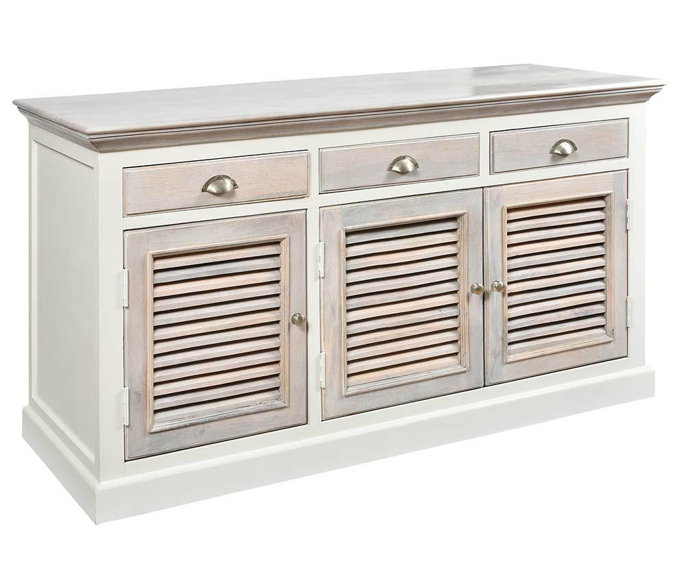 Komoda Bristol White 3-drzwiowa A