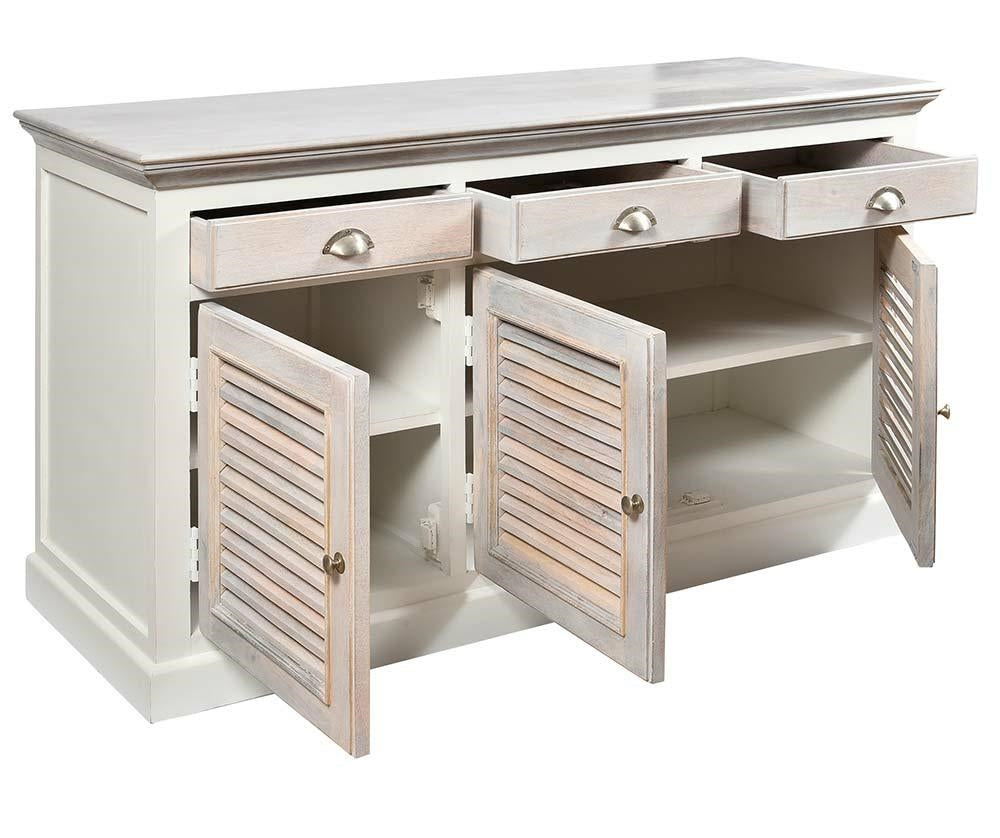 Komoda Bristol White 3-drzwiowa A