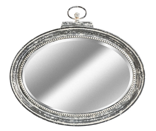 Lustro Grigio Owalne 2