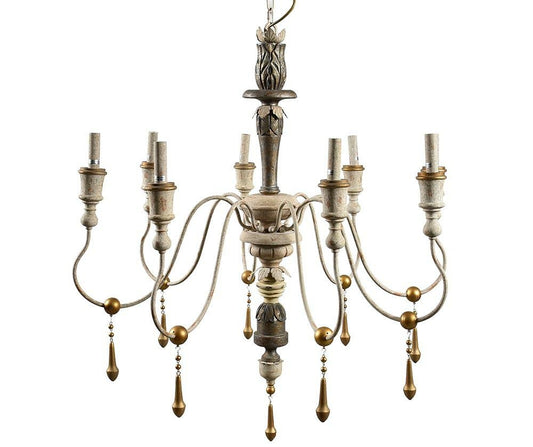 Żyrandol Vintage 8  Kolekcja Belldeco