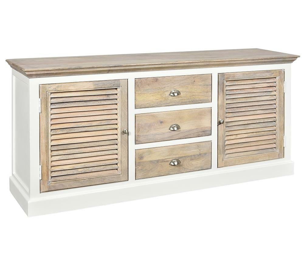 Komoda Bristol White szeroka 1B