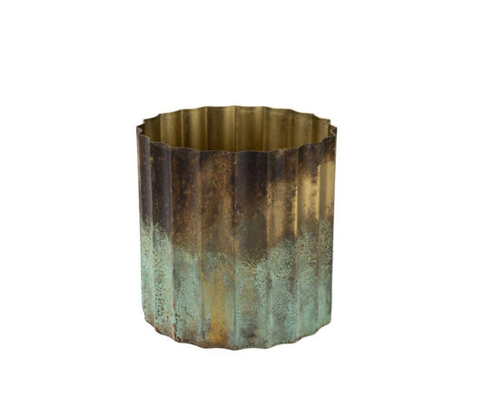 Osłonka Garden Green Metal 3B