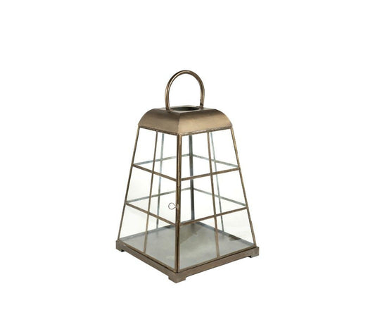 Lampion Szklany Gold Line Klatka C