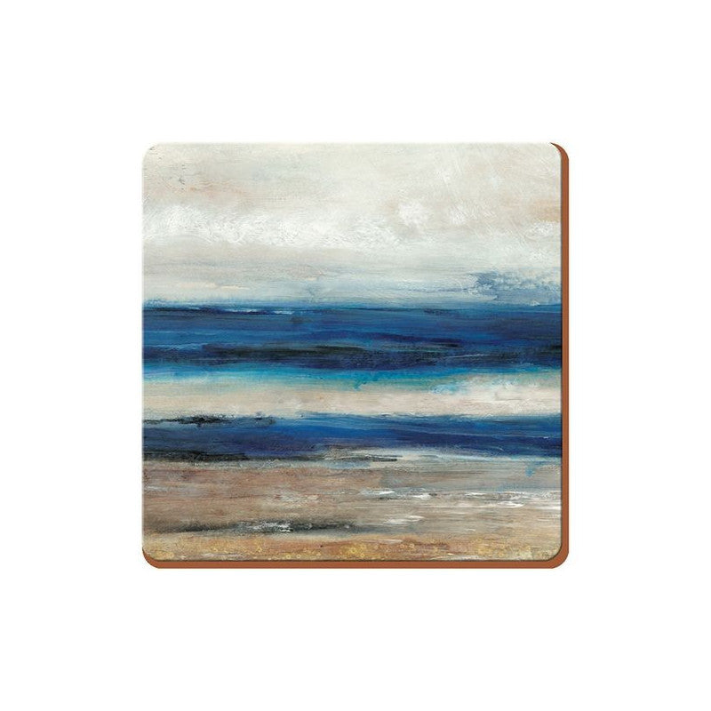 Podkładki Korkowe Małe Morze 10x10cm 6szt