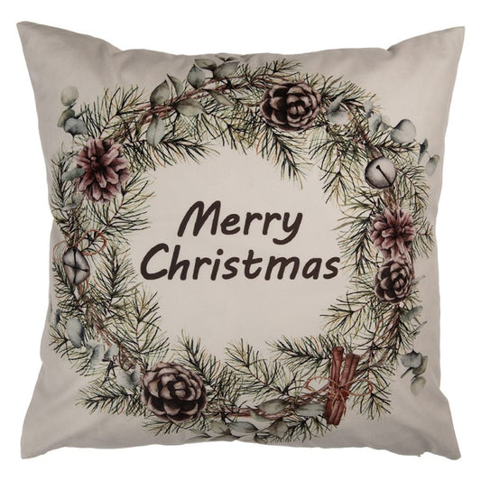 Poduszka Velvet 45x45cm Świąteczna