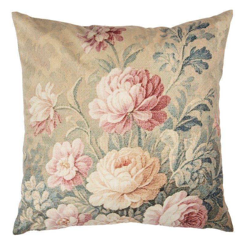 Poduszka Velvet 45x45cm Kwiaty