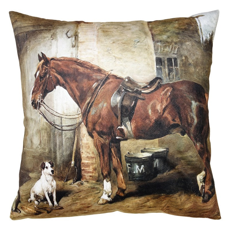 Poduszka Velvet 45x45cm Koń