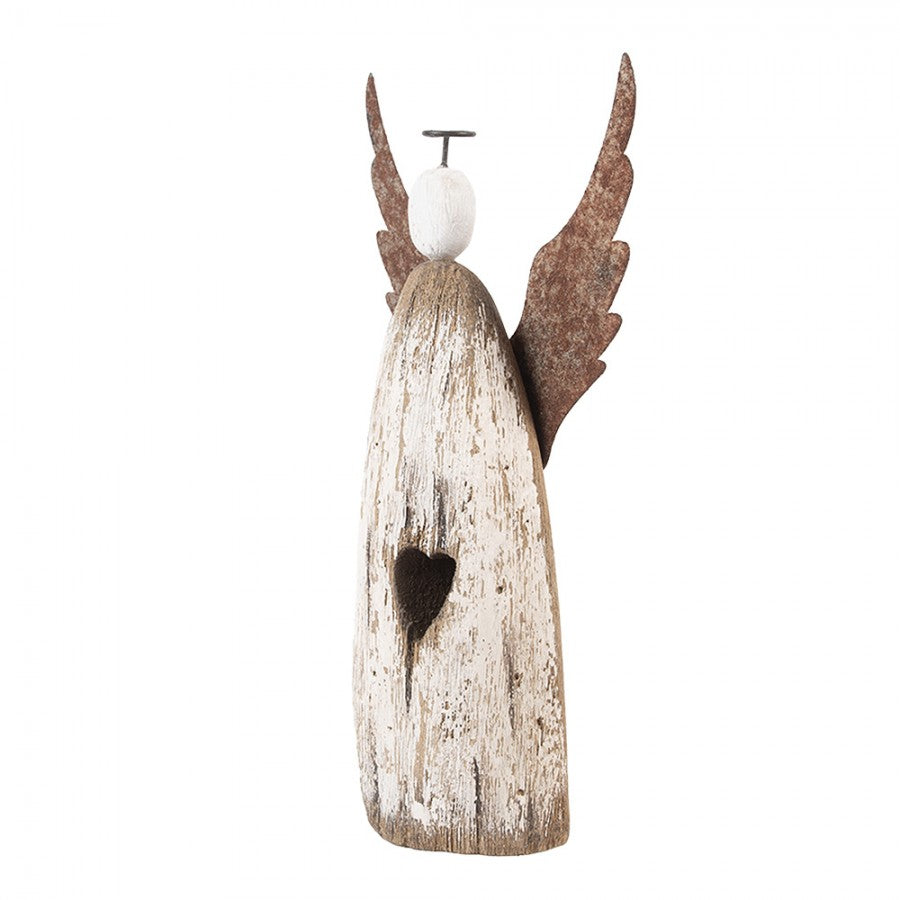 Figurka Anioł Drewniany 26cm