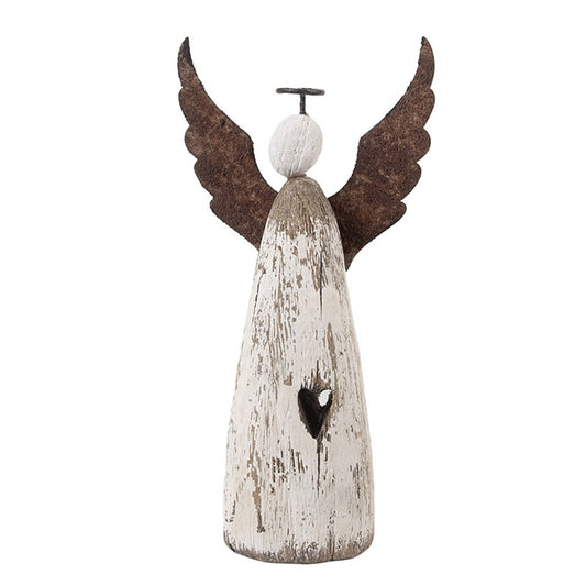 Figurka Anioł Drewniany 18cm