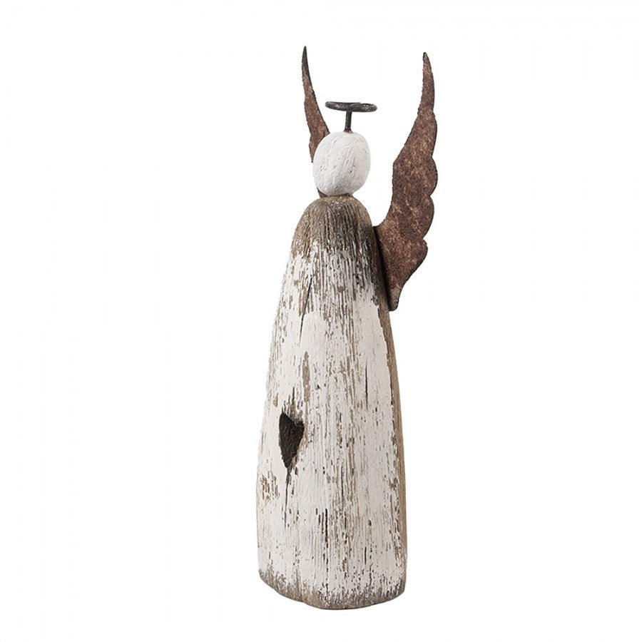 Figurka Anioł Drewniany 18cm