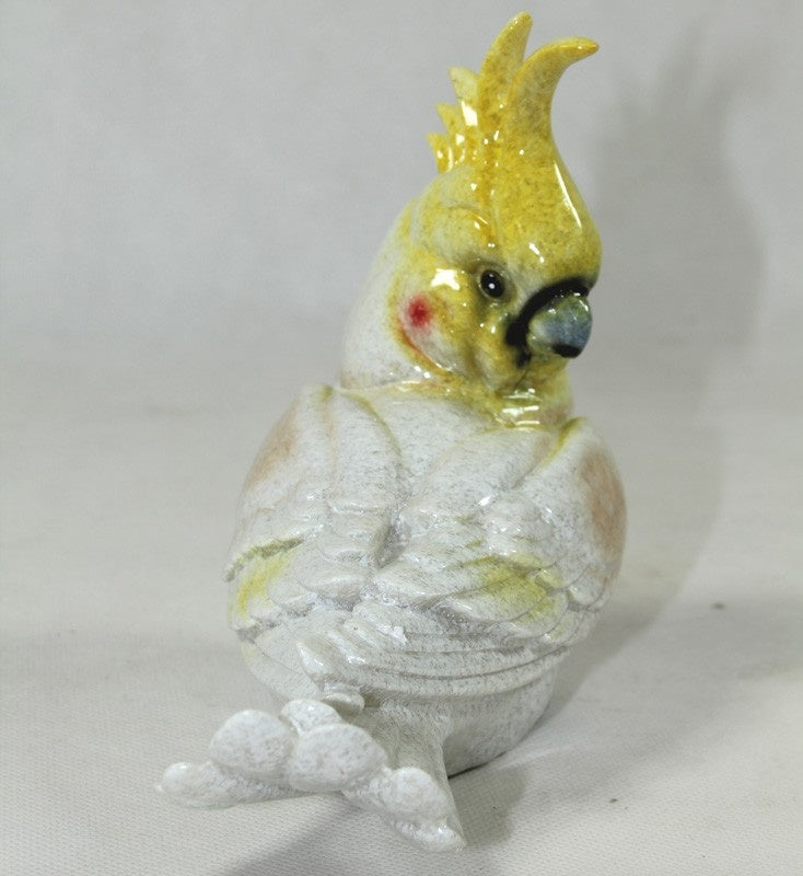 Figurka Papuga Biała 17cm