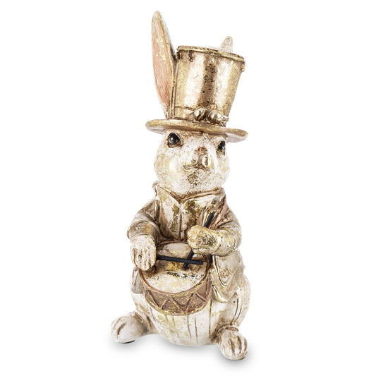Figurka Królik 16cm Złoty