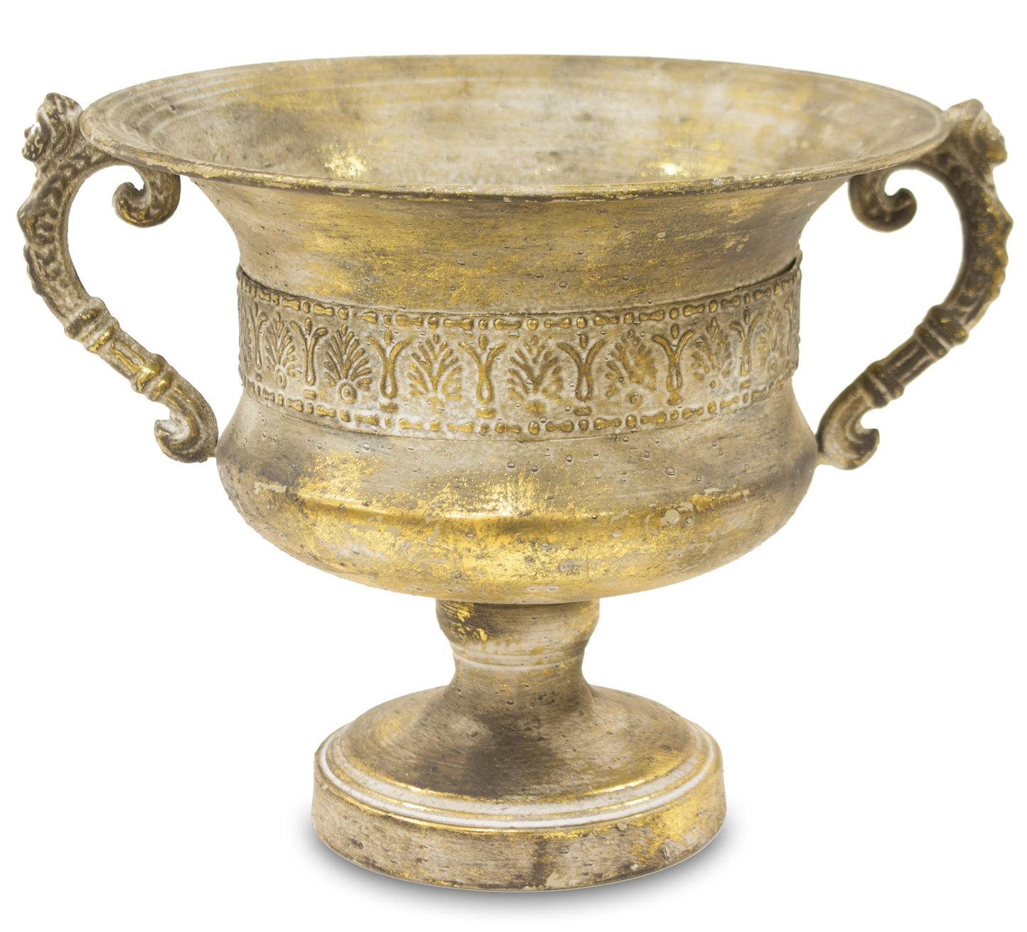 Osłonka Metalowa Złota 25x23cm