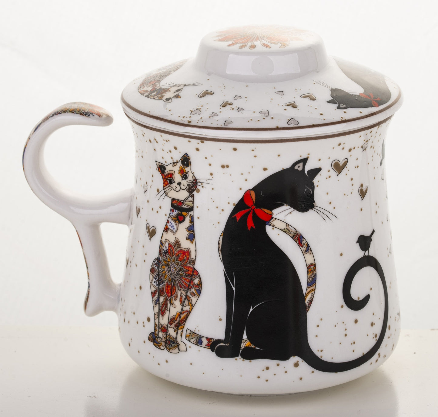 Kubek z Zaparzaczem Koty 300ml