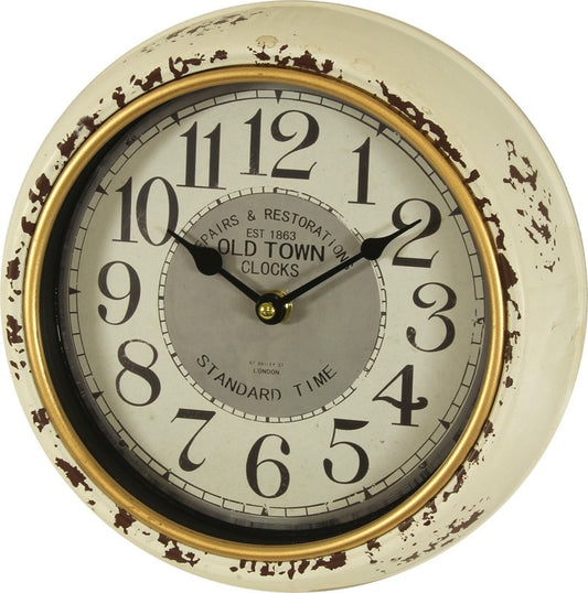 Zegar Metalowy Ecri 24x24cm